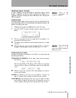 Предварительный просмотр 33 страницы Tascam DP-01 Owner'S Manual