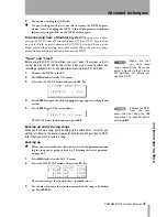 Предварительный просмотр 41 страницы Tascam DP-01 Owner'S Manual