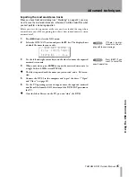 Предварительный просмотр 45 страницы Tascam DP-01 Owner'S Manual