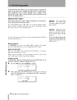 Предварительный просмотр 58 страницы Tascam DP-01 Owner'S Manual