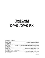 Предварительный просмотр 68 страницы Tascam DP-01 Owner'S Manual