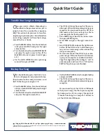 Preview for 4 page of Tascam DP-01 Quick Start Manual