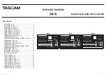 Tascam DP-32 Digital Portastudio Schematic Diagram предпросмотр