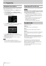 Preview for 26 page of Tascam DP-32SD Owner'S Manual