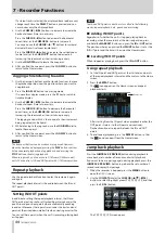 Preview for 44 page of Tascam DP-32SD Owner'S Manual