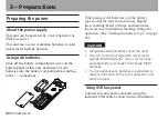 Предварительный просмотр 30 страницы Tascam DR-03 Owner'S Manual