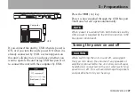 Предварительный просмотр 31 страницы Tascam DR-03 Owner'S Manual