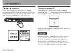 Предварительный просмотр 32 страницы Tascam DR-03 Owner'S Manual