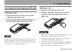 Предварительный просмотр 33 страницы Tascam DR-03 Owner'S Manual