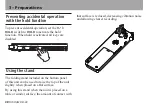 Предварительный просмотр 38 страницы Tascam DR-03 Owner'S Manual