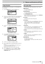 Preview for 13 page of Tascam DR-05X Reference Manual