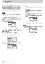 Preview for 34 page of Tascam DR-05X Reference Manual