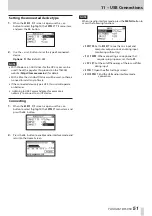 Preview for 51 page of Tascam DR-05X Reference Manual