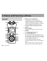 Предварительный просмотр 22 страницы Tascam DR-07mk II Owner'S Manual