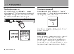 Preview for 32 page of Tascam DR-08 Owner'S Manual