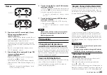 Предварительный просмотр 35 страницы Tascam DR-10CH Owner'S Manual