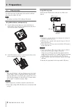 Preview for 8 page of Tascam DR-10L Pro Owner'S Manual