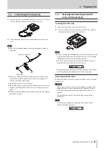 Предварительный просмотр 9 страницы Tascam DR-10L Pro Owner'S Manual