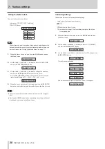 Предварительный просмотр 28 страницы Tascam DR-10L Pro Owner'S Manual