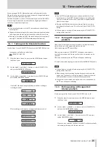 Предварительный просмотр 35 страницы Tascam DR-10L Pro Owner'S Manual