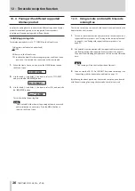 Предварительный просмотр 36 страницы Tascam DR-10L Pro Owner'S Manual