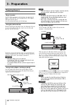 Предварительный просмотр 10 страницы Tascam DR-22WL Reference Manual