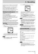 Предварительный просмотр 15 страницы Tascam DR-22WL Reference Manual