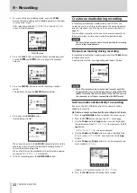 Preview for 22 page of Tascam DR-22WL Reference Manual