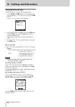 Предварительный просмотр 40 страницы Tascam DR-22WL Reference Manual