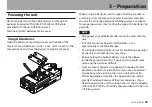 Предварительный просмотр 25 страницы Tascam DR-40 Reference Manual