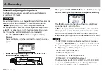 Предварительный просмотр 40 страницы Tascam DR-40 Reference Manual