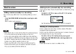 Предварительный просмотр 57 страницы Tascam DR-40 Reference Manual