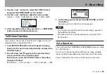 Предварительный просмотр 61 страницы Tascam DR-40 Reference Manual