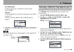 Предварительный просмотр 69 страницы Tascam DR-40 Reference Manual