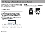 Предварительный просмотр 92 страницы Tascam DR-40 Reference Manual