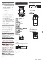 Предварительный просмотр 5 страницы Tascam dr-44wl Owner'S Manual