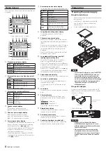 Предварительный просмотр 6 страницы Tascam dr-44wl Owner'S Manual