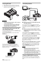 Preview for 10 page of Tascam DR-701D Owner'S Manual