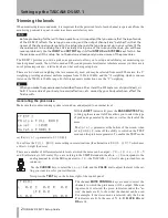 Preview for 2 page of Tascam DS-M7.1 Setting-Up Manual