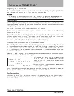 Preview for 4 page of Tascam DS-M7.1 Setting-Up Manual