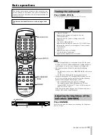 Предварительный просмотр 13 страницы Tascam DV-D01U Owner'S Manual