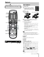 Предварительный просмотр 15 страницы Tascam DV-D01U Owner'S Manual