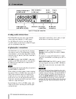 Предварительный просмотр 12 страницы Tascam DV-RA1000 Owner'S Manual