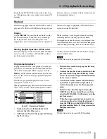 Preview for 23 page of Tascam DV-RA1000 Owner'S Manual