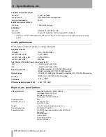 Preview for 44 page of Tascam DV-RA1000 Owner'S Manual