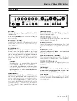 Предварительный просмотр 9 страницы Tascam FW-1804 Owner'S Manual