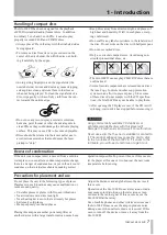 Preview for 7 page of Tascam GA-100CD Owner'S Manual