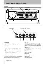 Preview for 8 page of Tascam GA-100CD Owner'S Manual