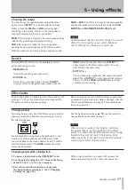 Preview for 17 page of Tascam GA-100CD Owner'S Manual