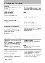 Preview for 18 page of Tascam GA-100CD Owner'S Manual